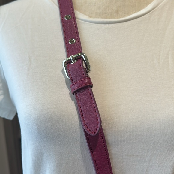 Marc by Marc Jacobs Preppy Leather Hobo Bag Amethyst Purple - Picture 4 of 9